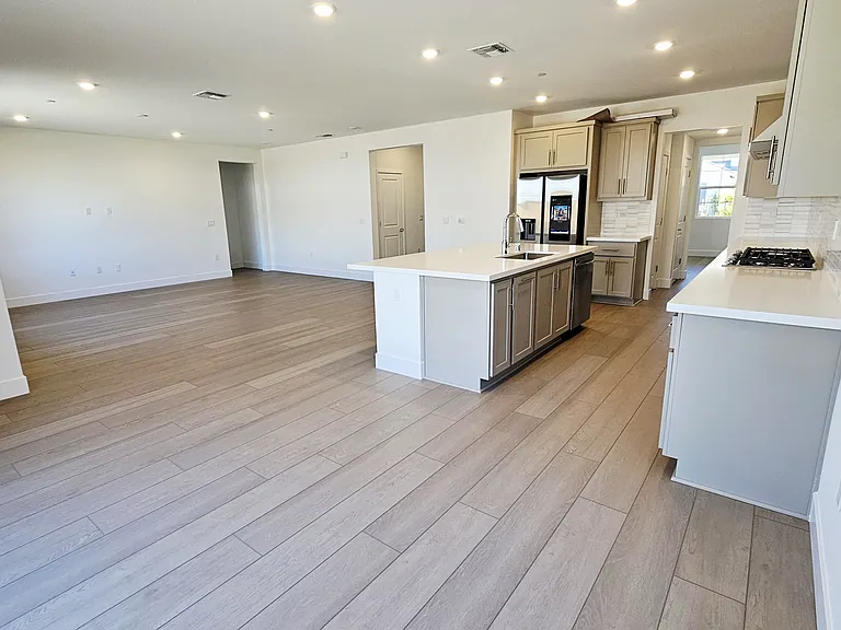 Open kitchen/family room