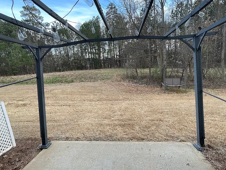 Backyard view