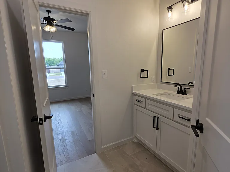 Vanity area off Jack & Jill bedroom
