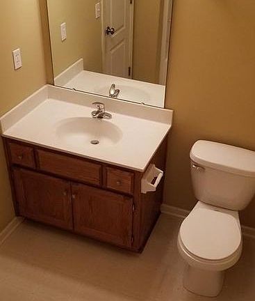 Main floor half bath