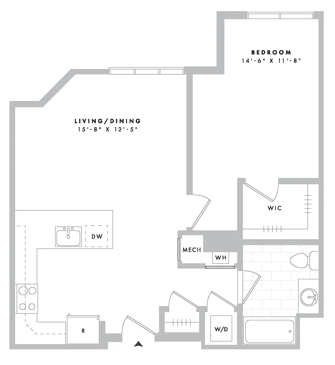 Floor plan A08