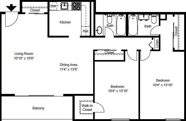 Seven Springs Apartments — Photo 105