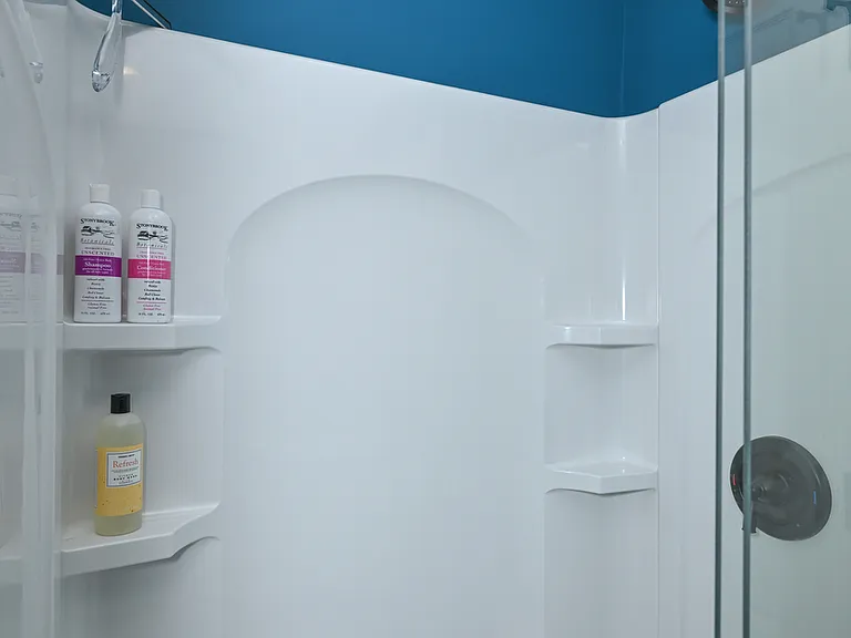 Full Bathroom amenities include towels, soap, shampoo, hair dryer, essential oils and atomizer, first-aid kit.
