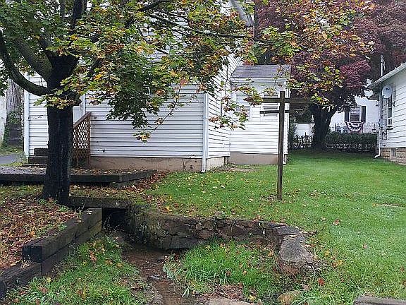 creek and side yard