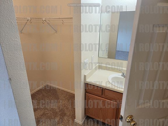 Master walk-in closet