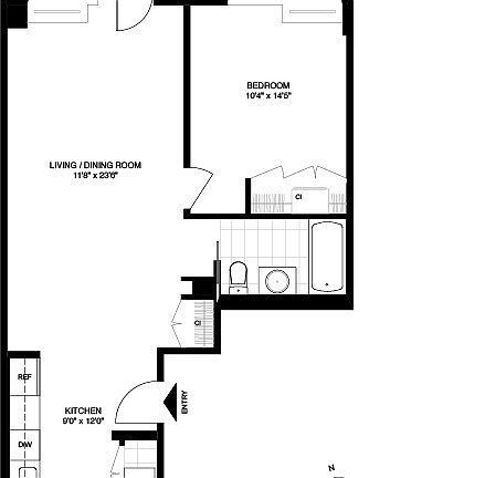 2nd image of 425 E 13th St APT 3N