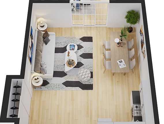 2nd image of 45 Carmine St APT 3D