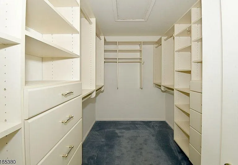 Walk In Closet with Shelving