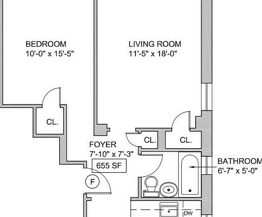 2nd image of 25 E 10th St APT 7F