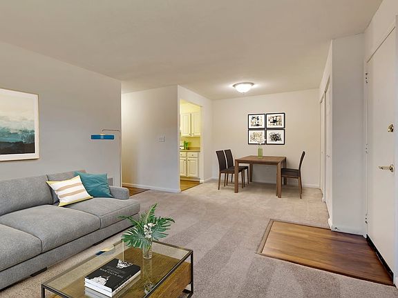 Living and dining area