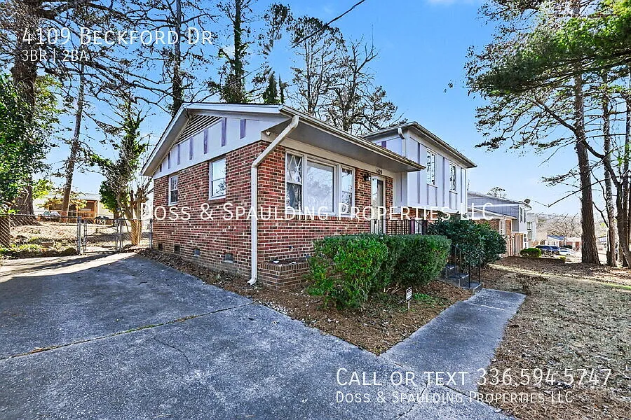 3-Bedroom Gem in Greensboro with Finished Basement, Patio and Fenced Backyard — Photo 3