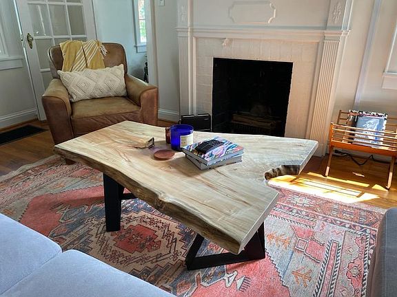 Living room in use