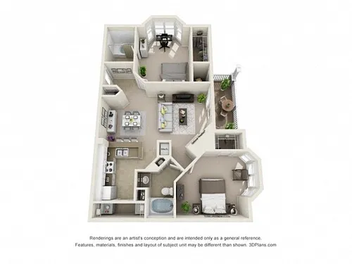 Floor plan The Lexington
