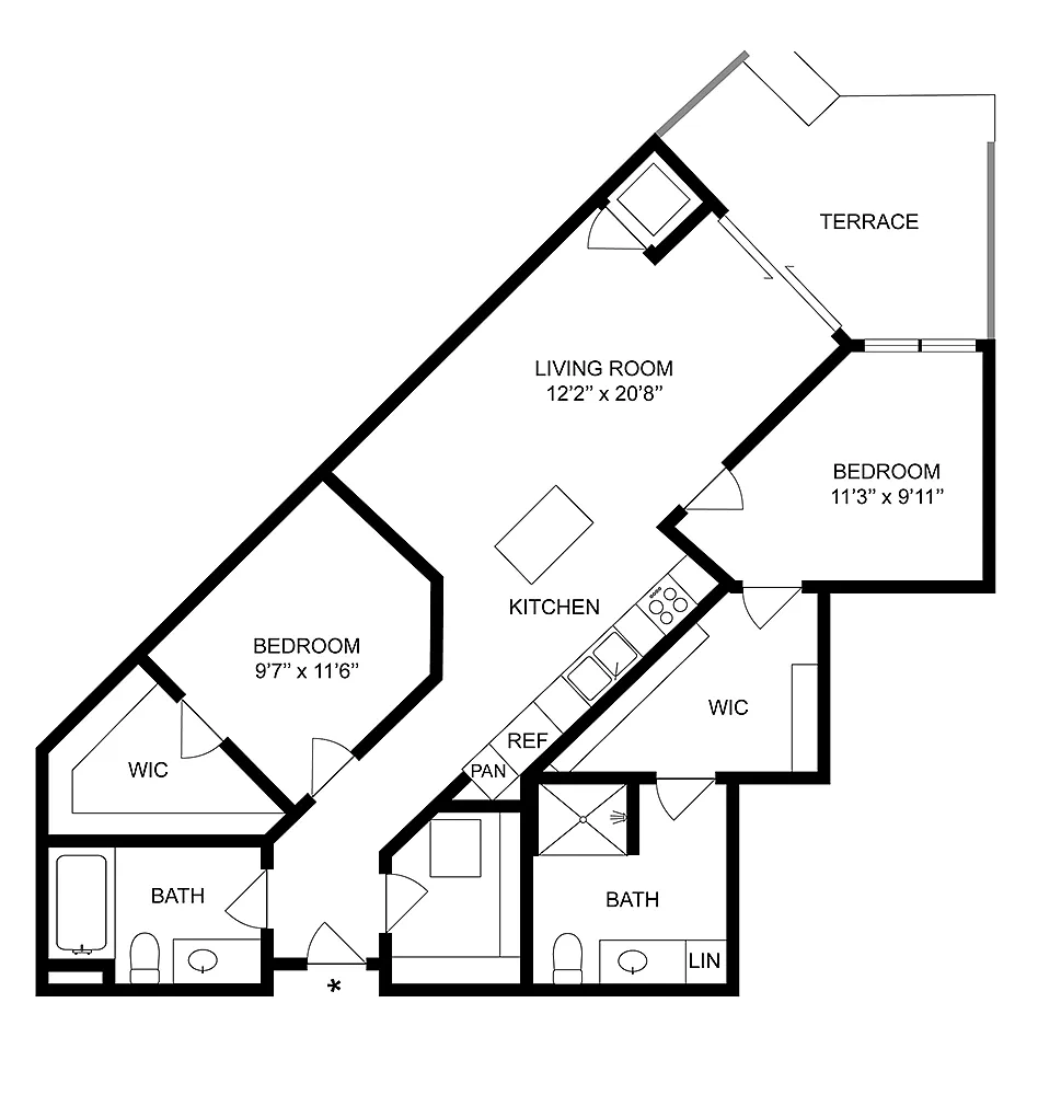 Floor plan Newman