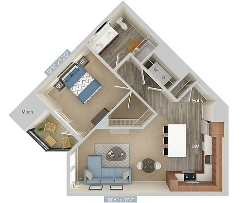 Floor plan A16-833