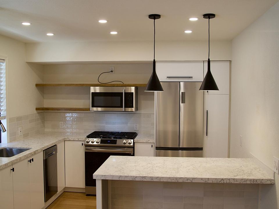 View from Dining area into Kitchen