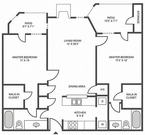 Floor plan 2A Renovation 2