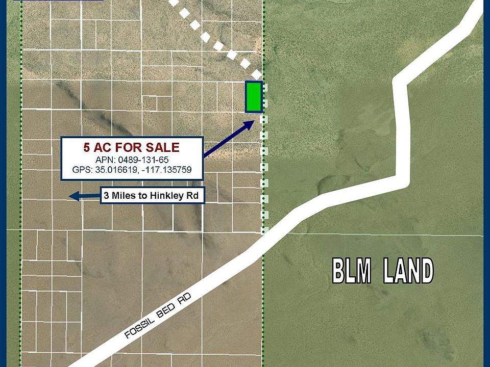 Fossil Bed Rd, Hinkley, CA 92347 Zillow