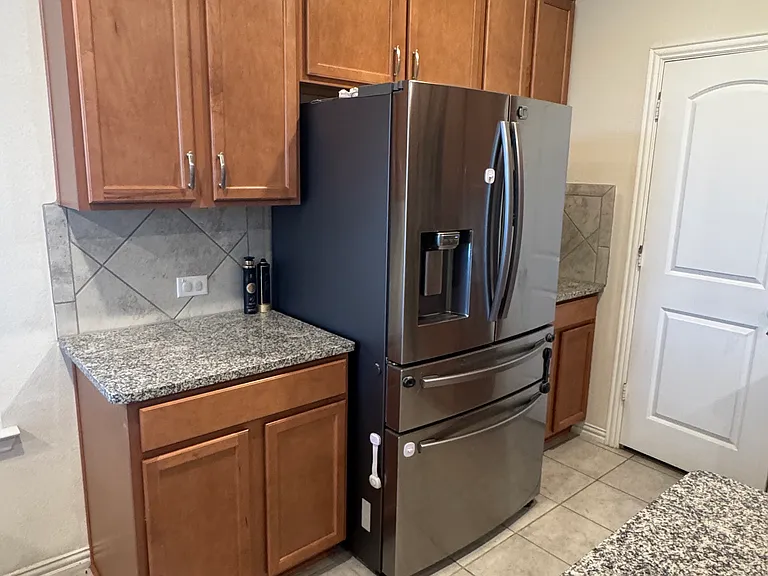 Refrigerator incuded.