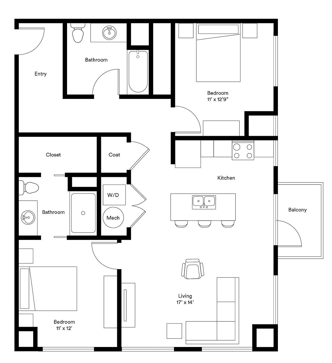 Floor plan The Tower B5