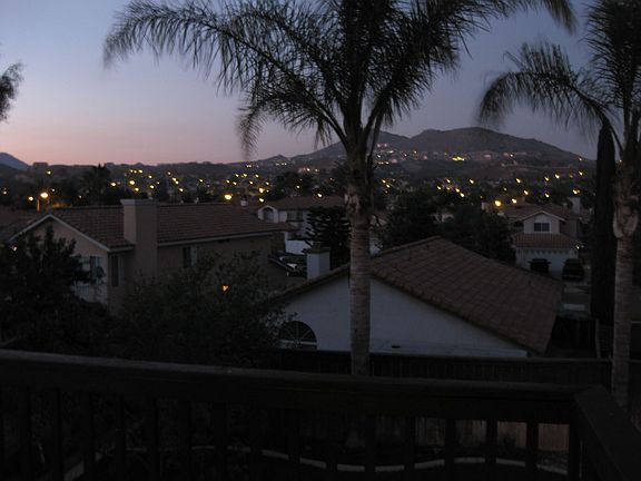 view from master bedroom