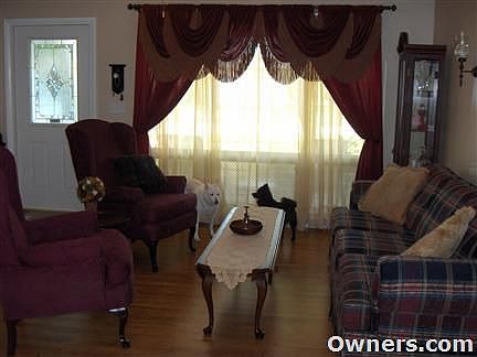 Living room looking out front picture window