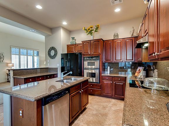 Kitchen open to Great room