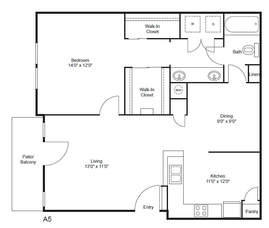 Floor plan A4