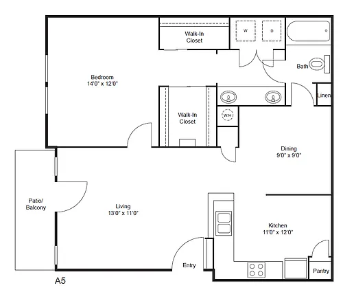 Floor plan A4