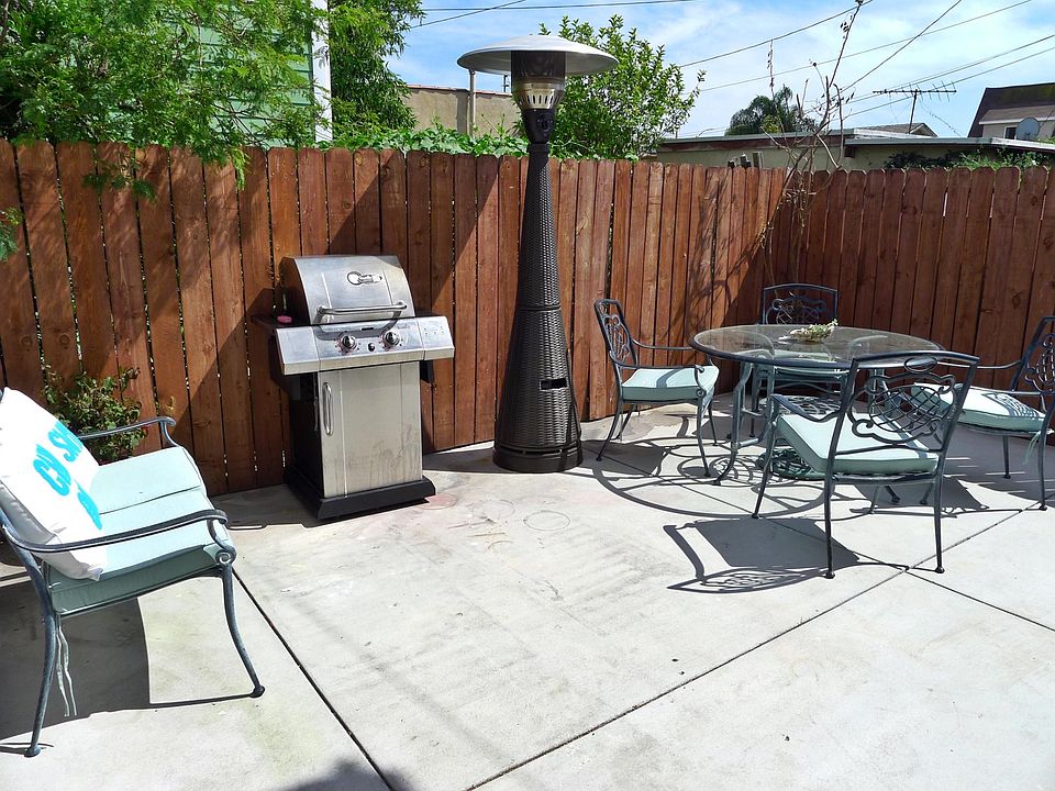 Back Patio - The Furniture is not included.