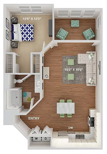 Floor plan A1D