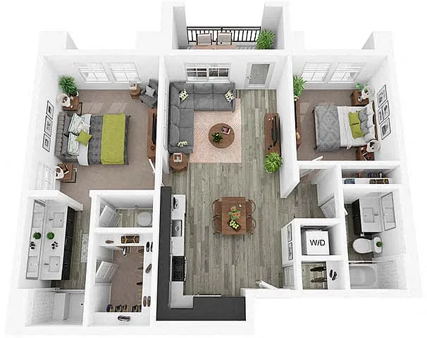 Floor plan B1