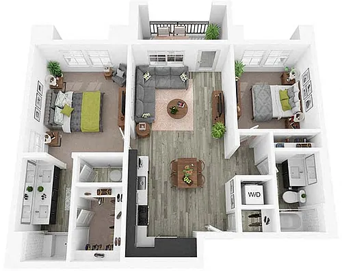 Floor plan B1