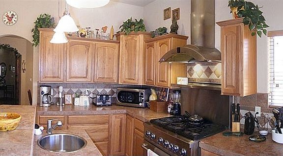 Kitchen with Island and Prep Sink