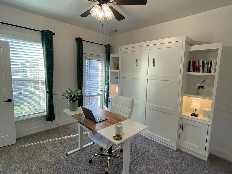 3rd Floor Bedroom (murphy bed included; mattress available for purchase)
