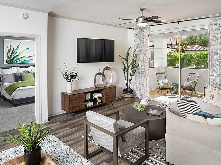 Upgraded homes boast luxury vinyl plank flooring in living areas