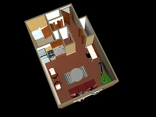 Floor plan Studio