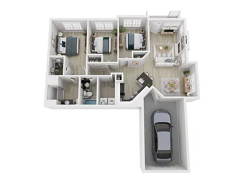 Floor plan 3X2 C