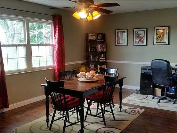 Dining Room. LARGE dining room is very multi-functional. Could be a separate living room, home office, dining space, or all three!