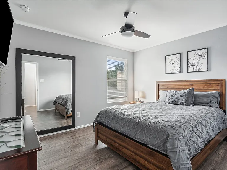 Bedroom 3 has a walk-in closet!