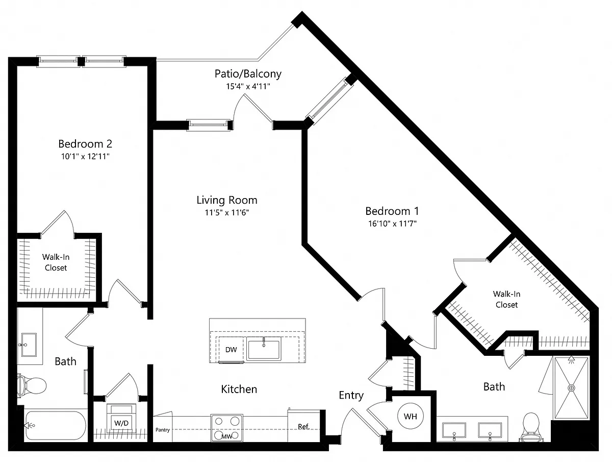 Floor plan B2