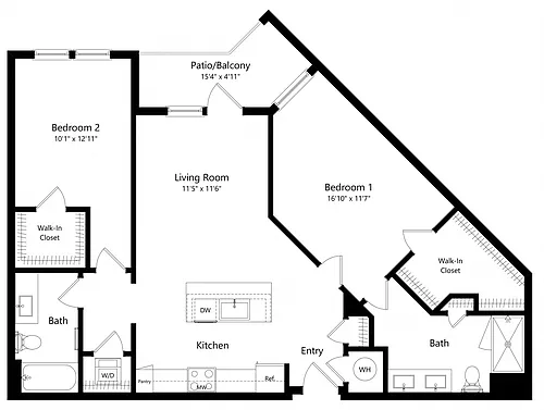 Floor plan B2