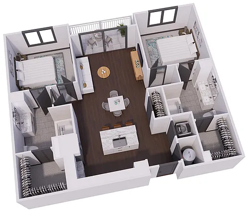 Floor plan B1