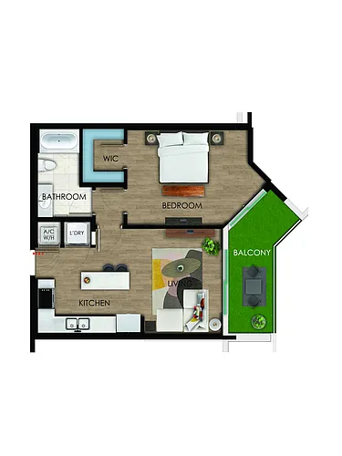 Floor plan A1- EDGE Collection