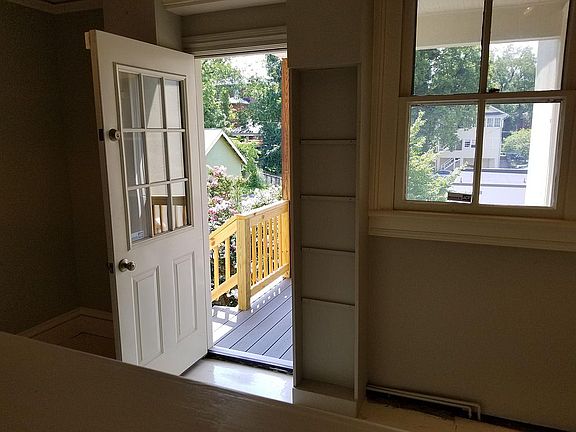 Back landing off kitchen