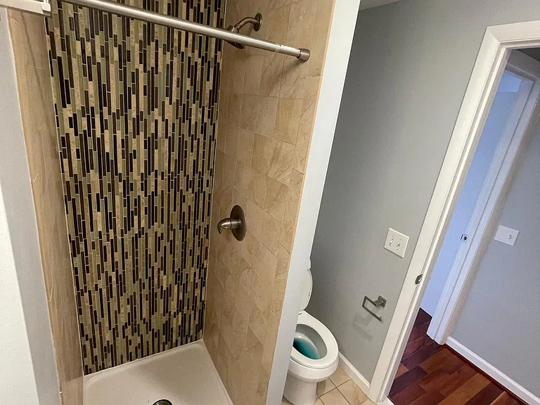 Hallway Bathroom with Shower