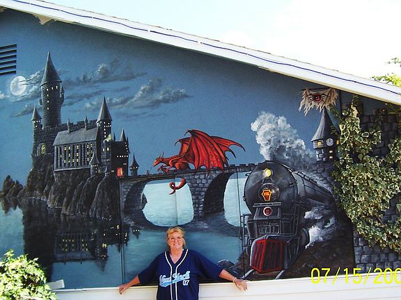 Mural on Front of House