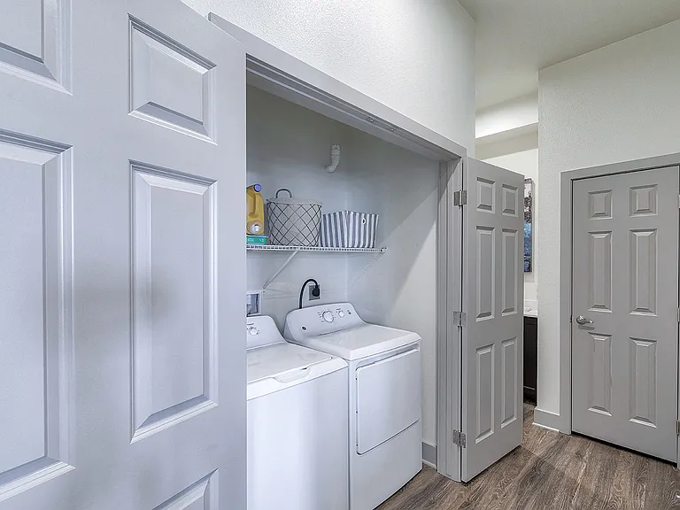 Full size washer and dryer