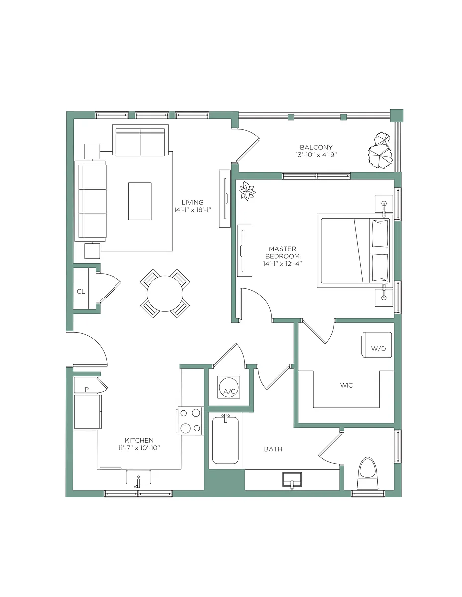 Floor plan A6