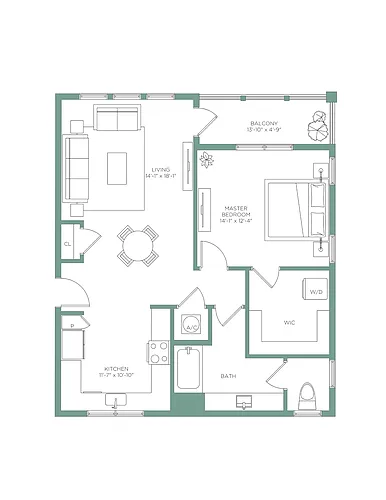 Floor plan A6